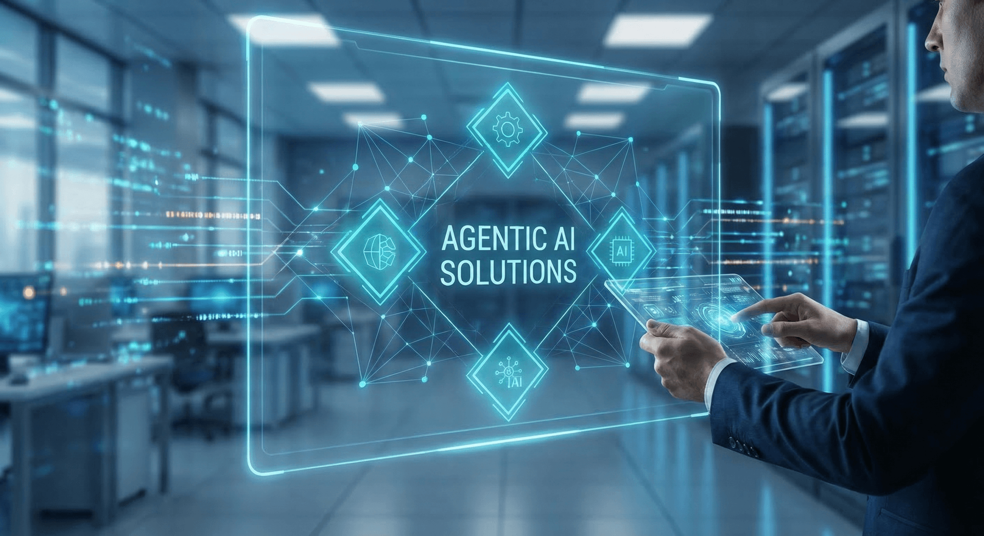 Comparison of reactive versus proactive AI systems in a business workflow