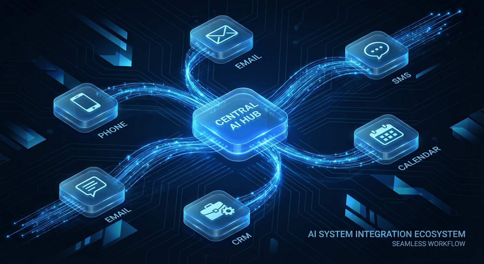 AI memory integration with CRM, calendar, email, and business systems enabling seamless context retrieval across all customer touchpoints