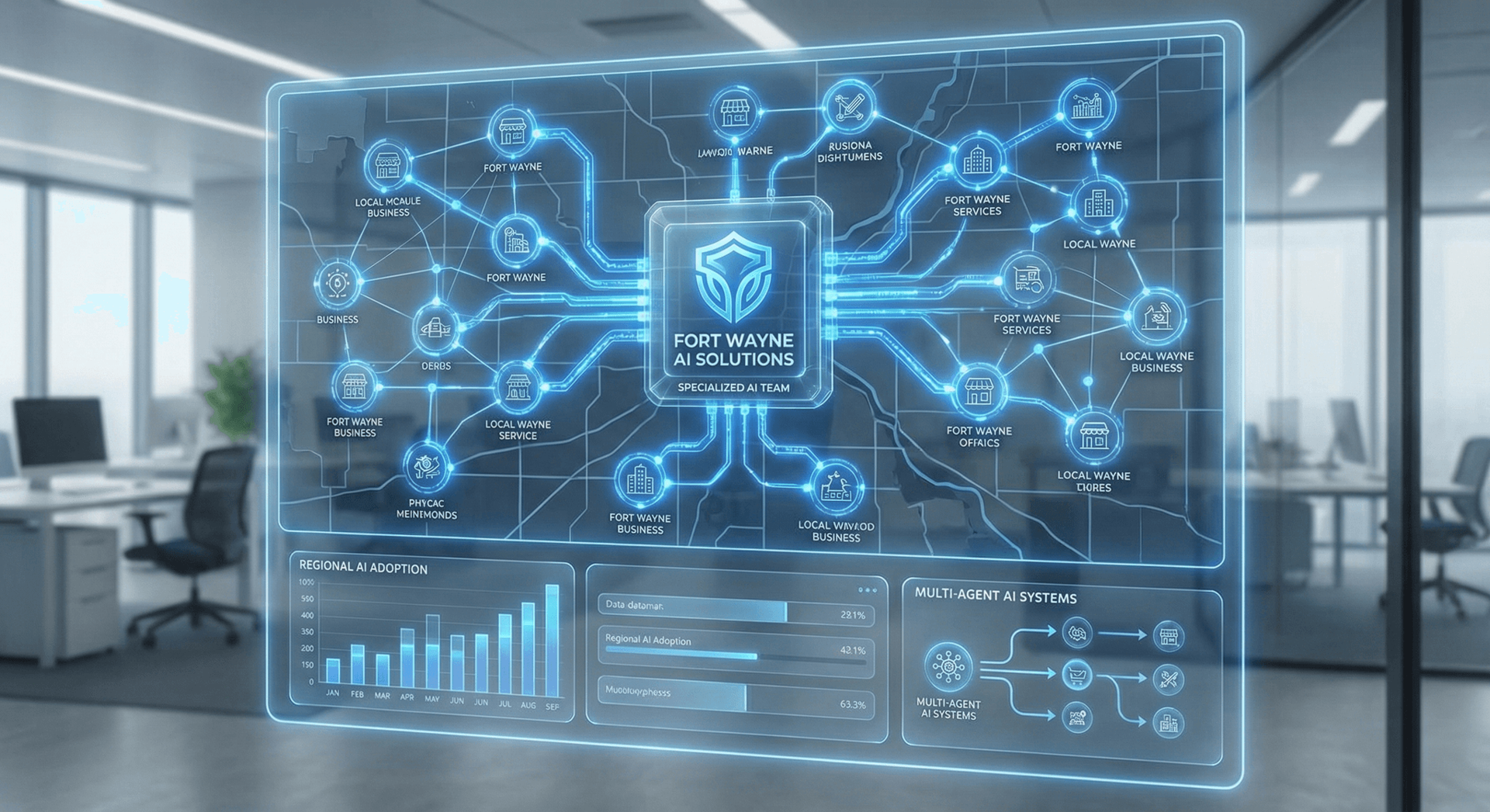Fort Wayne businesses leveraging multi-agent AI systems for local operations