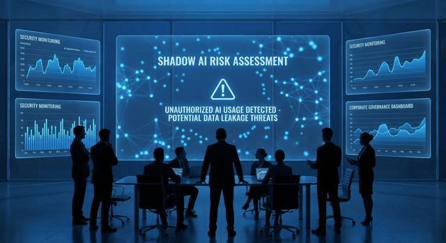 Shadow AI data risk — employees using unapproved AI tools at work