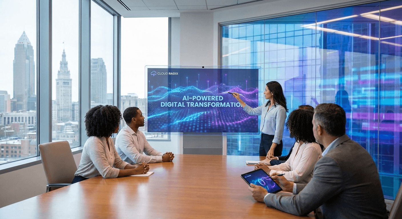 AI Employee for Cleveland healthcare practices — Cloud Radix HIPAA-compliant scheduling near Cleveland Clinic with Ohio Medicaid managed care verification