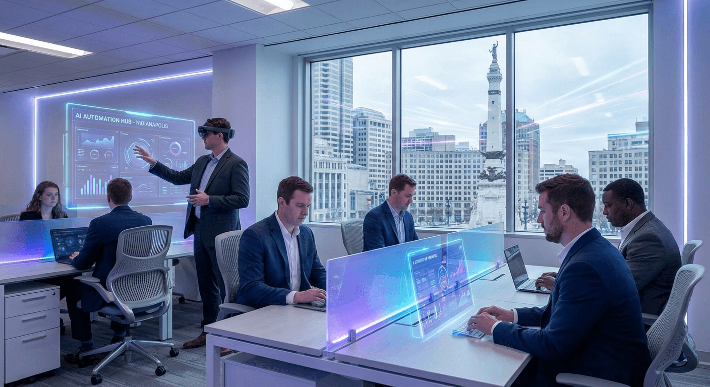 AI Employee for Indianapolis logistics companies — Cloud Radix 24/7 carrier scheduling, shipment tracking, and dispatch automation at the Crossroads of America