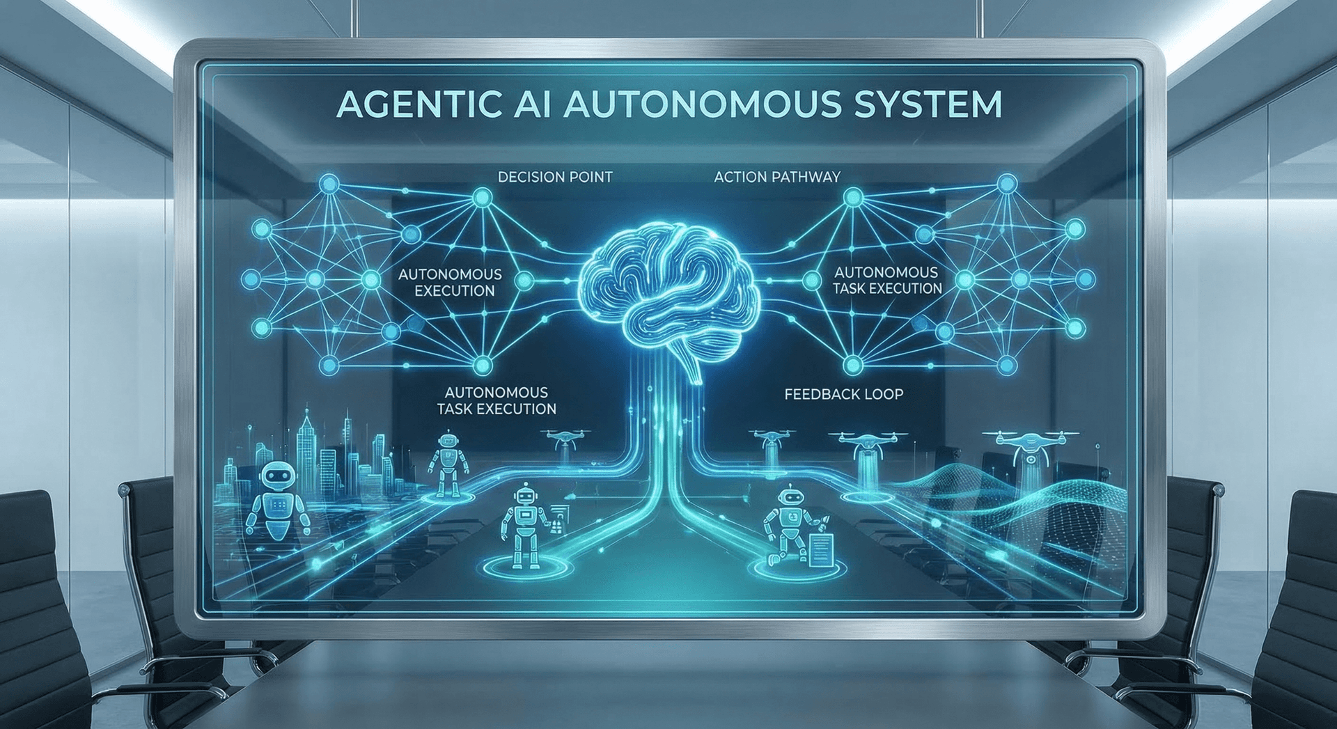 Agentic AI for Fort Wayne businesses — autonomous systems that act on goals