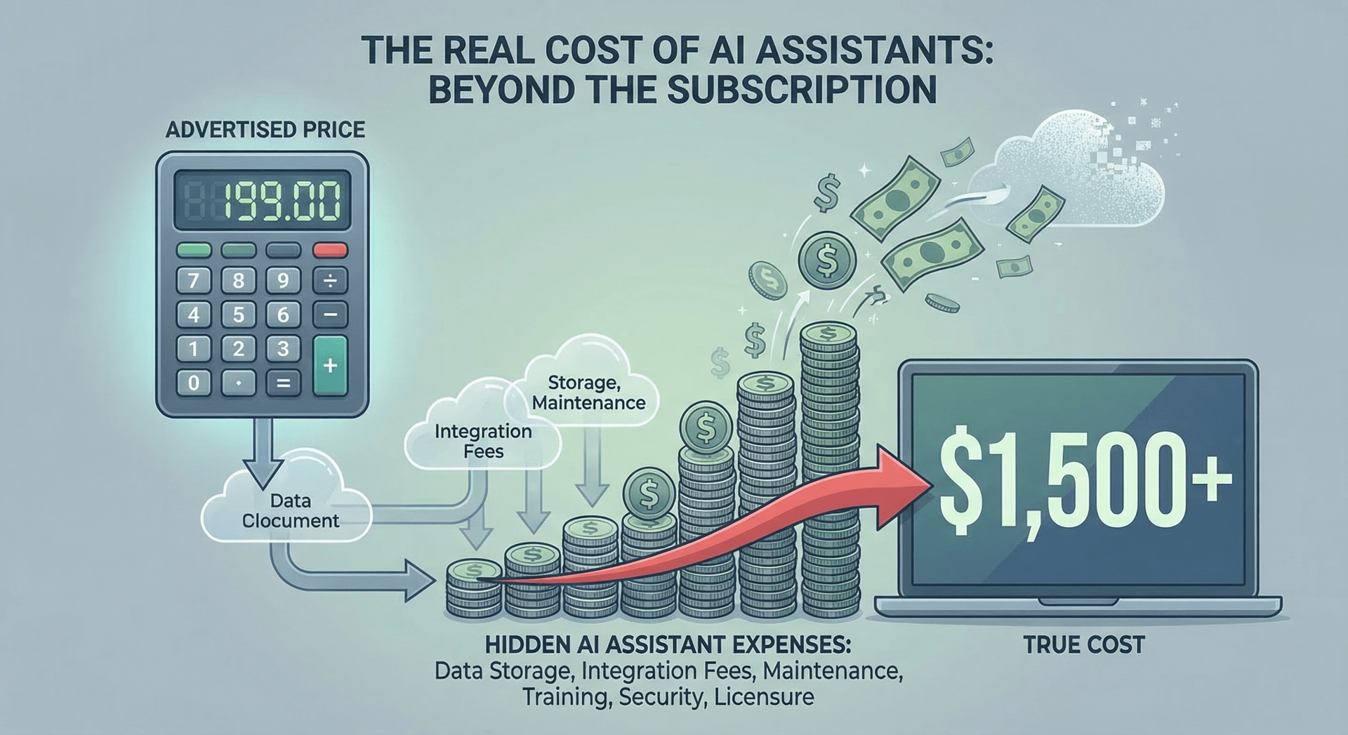 Hidden costs of inadequate AI assistants including missed calls and lost revenue