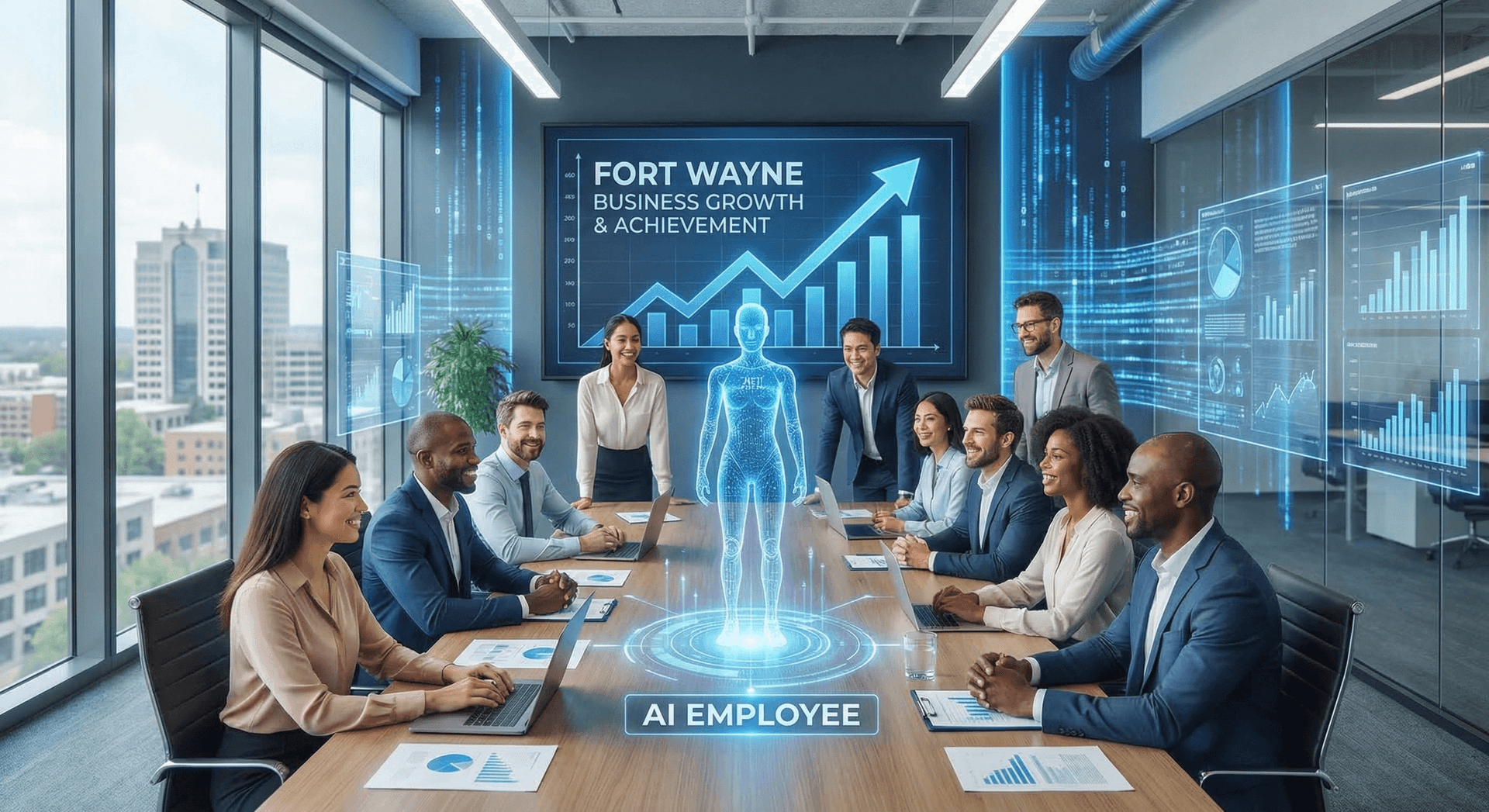 Fort Wayne businesses across industries that benefit from AI assistants