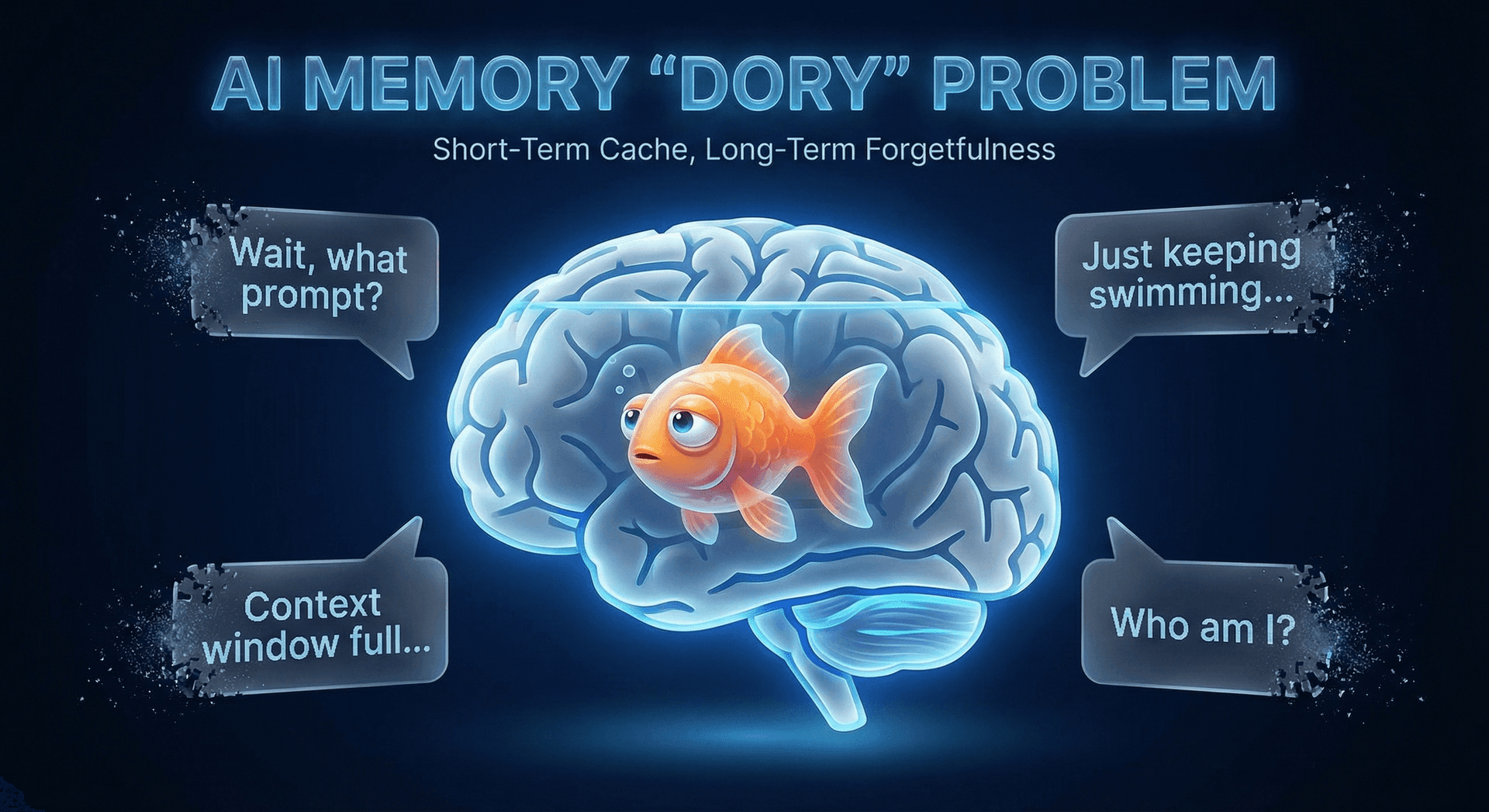 How AI persistent memory stores and retrieves business knowledge using structured memory files, vector embeddings, and database queries