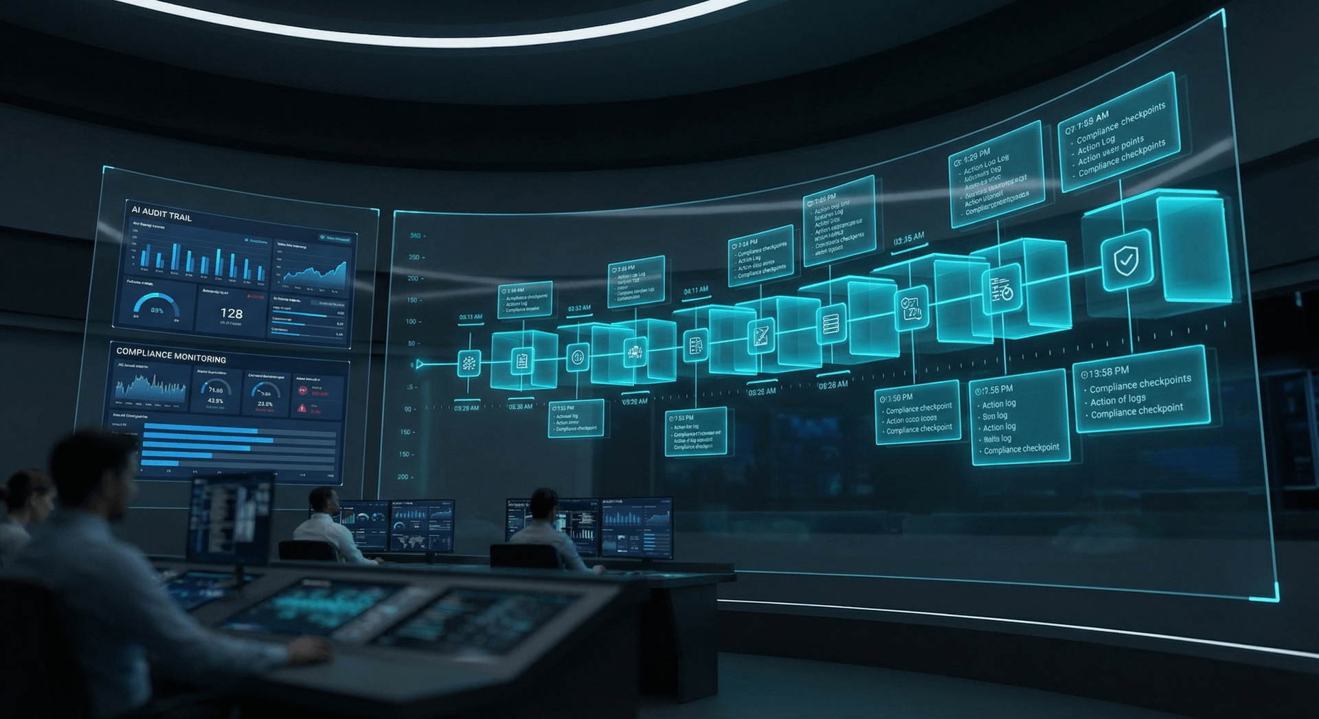 Human approval gate workflow showing decision routing between autonomous AI processing and mandatory human review checkpoints