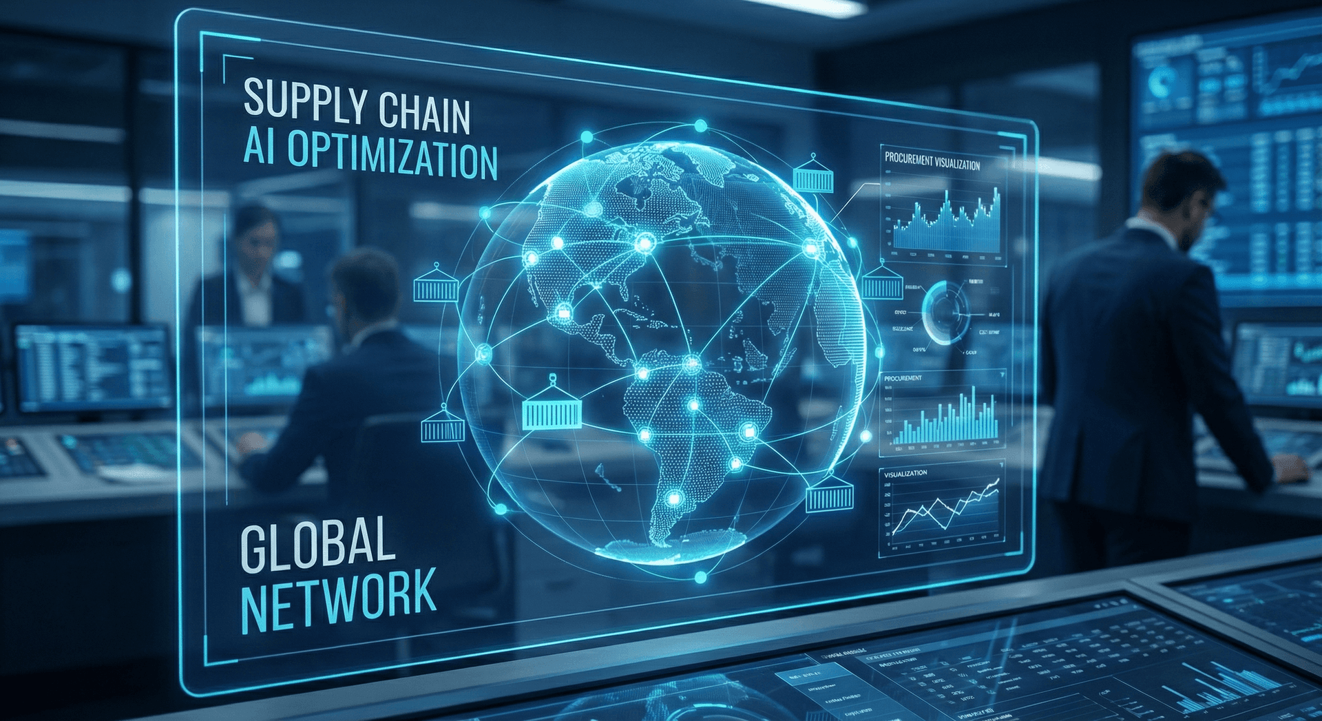 Fort Wayne manufacturing district aerial view showing the industrial corridor along the St. Marys River with overlaid data representing autonomous agent deployment across local shops