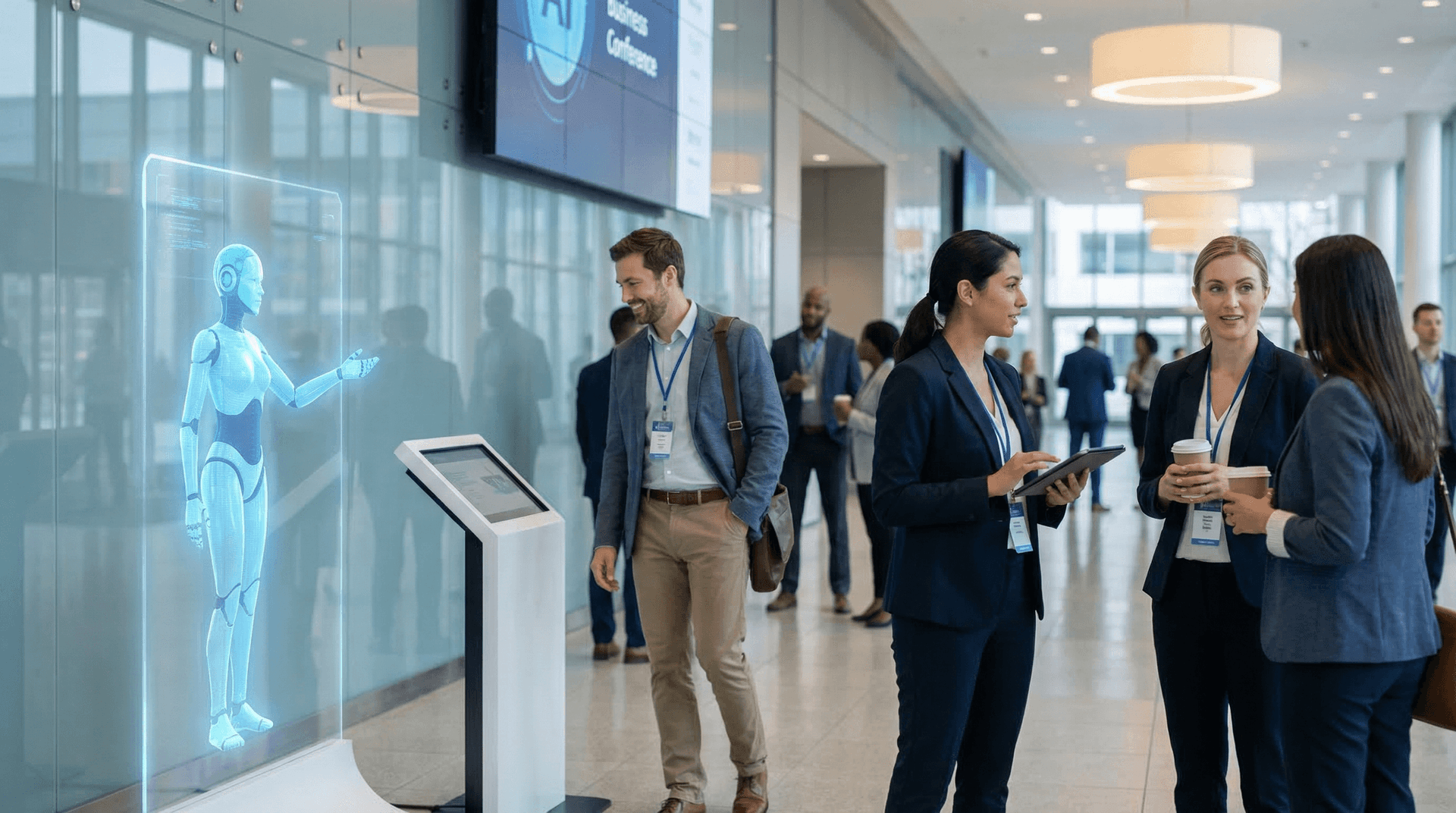 Real Fort Wayne business scenarios showing AI staffing deployment in manufacturing, professional services, home services, and healthcare