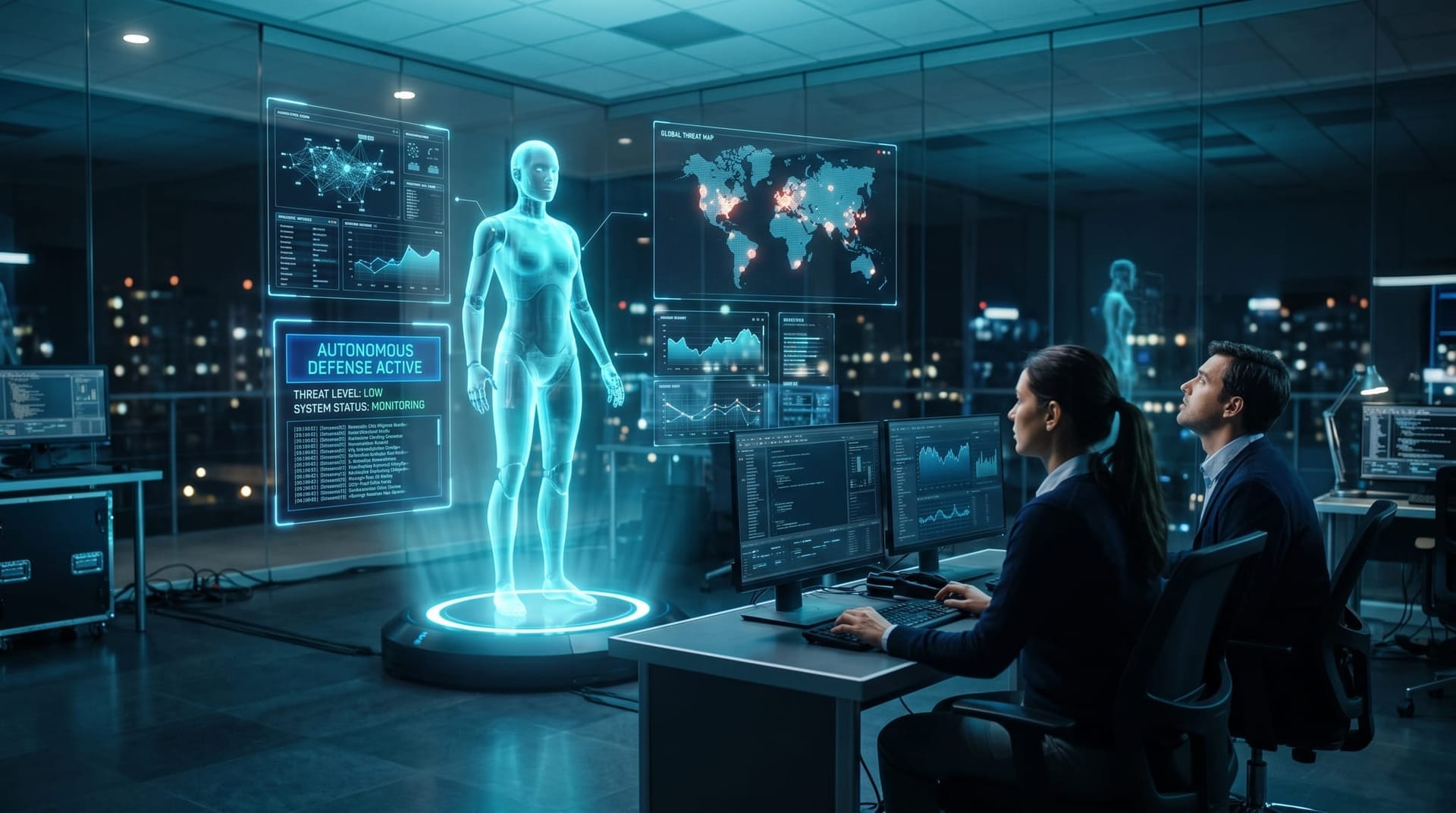 Fighting AI With AI: Autonomous Cyber-Defense for Lean IT Teams
