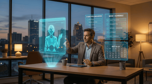 AI Employee onboarding timeline — from discovery to go-live in one week