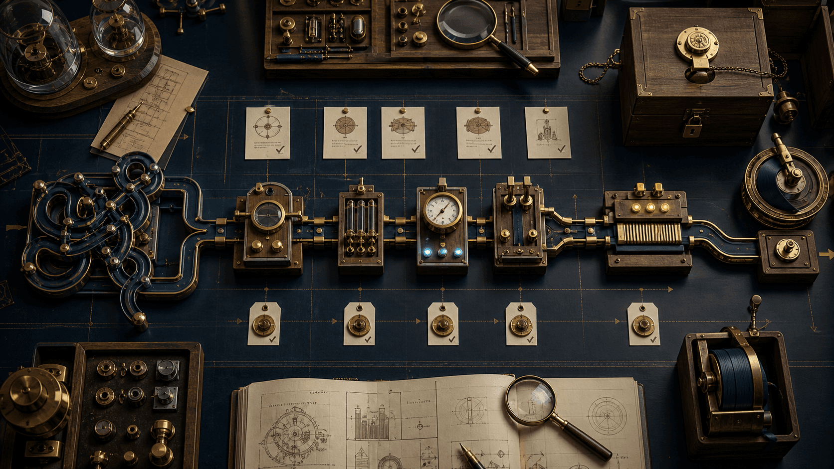 A precision workbench turns a tangled workflow into a measured, governed, and continuously improving operating process.
