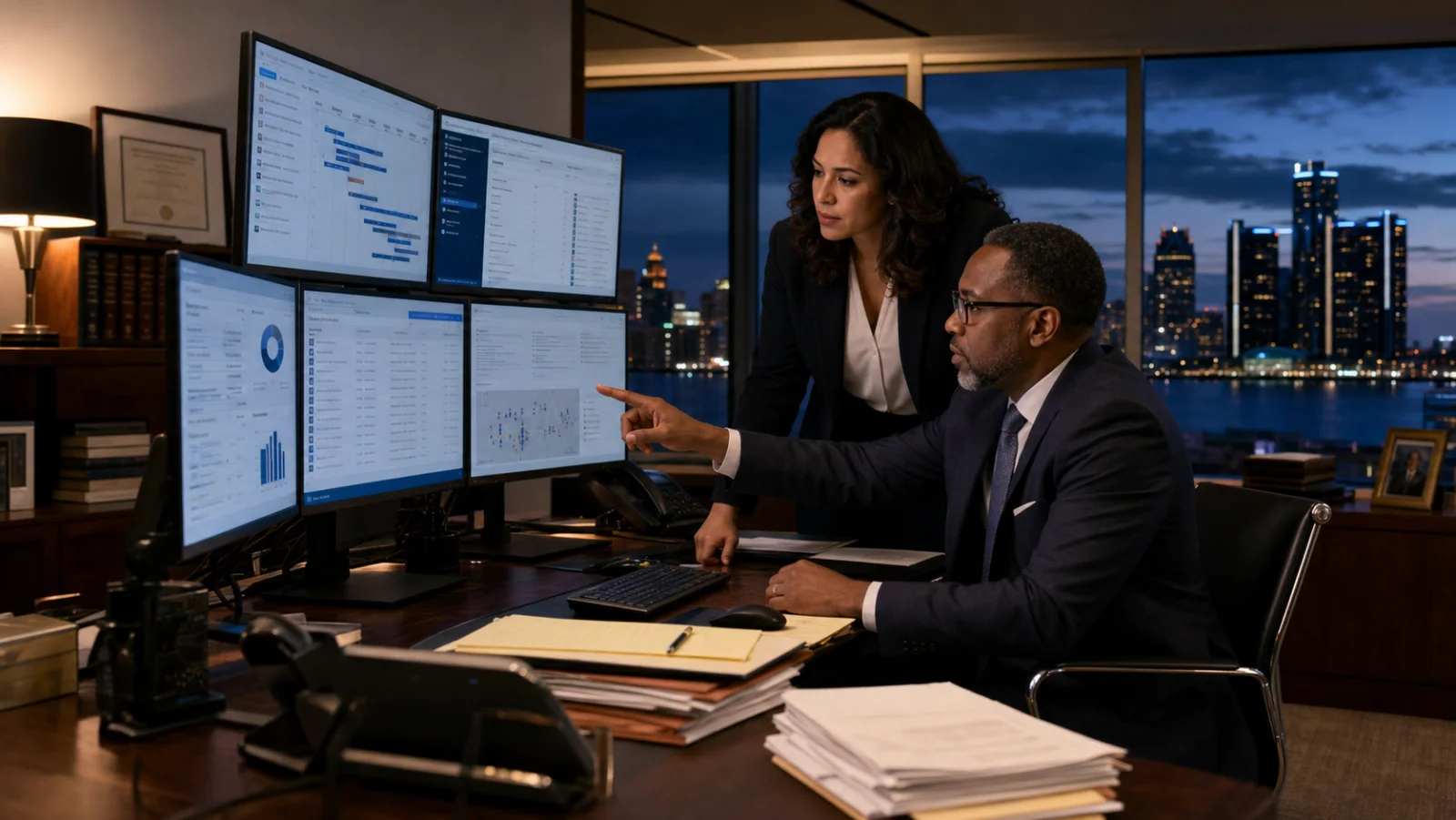 Detroit personal injury attorneys using an AI operating platform for case operations