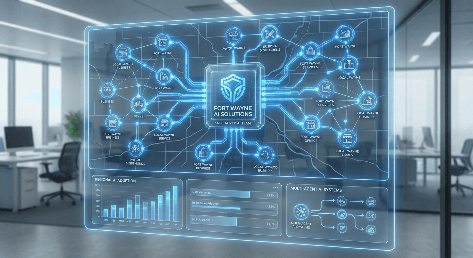 Fort Wayne businesses leveraging multi-agent AI systems for local operations