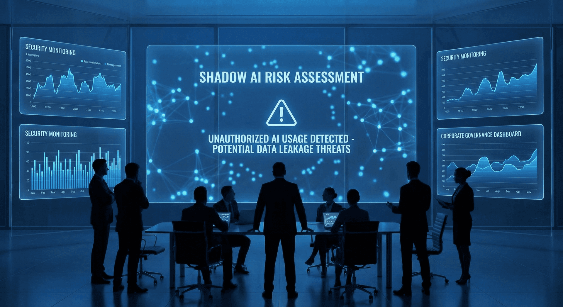 Shadow AI data risk — employees using unapproved AI tools at work