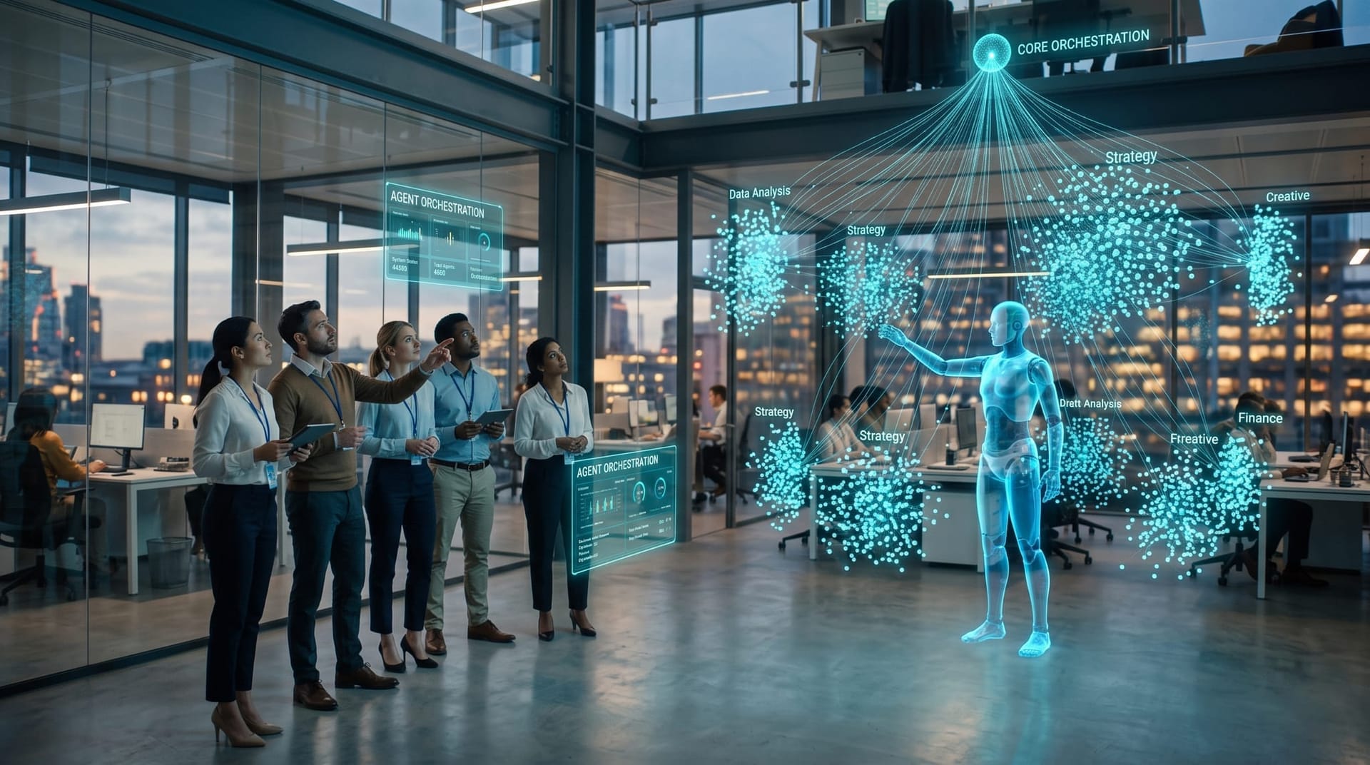 37,000 AI Agents Ran a Virtual Biotech: The Orchestration Lesson