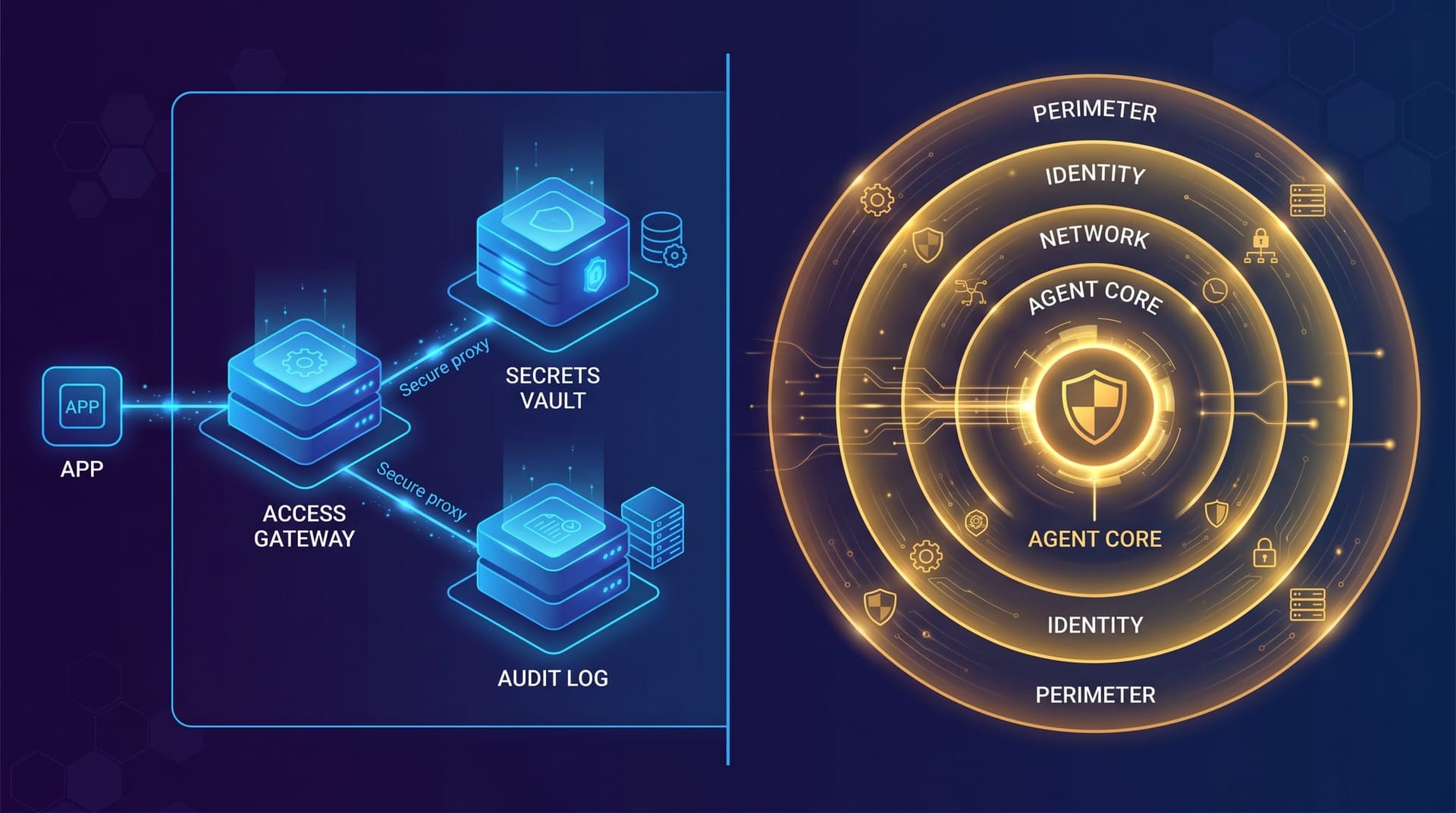Side-by-side comparison of Anthropic vault-based credential isolation versus Nvidia NemoClaw layered security wrapping approach