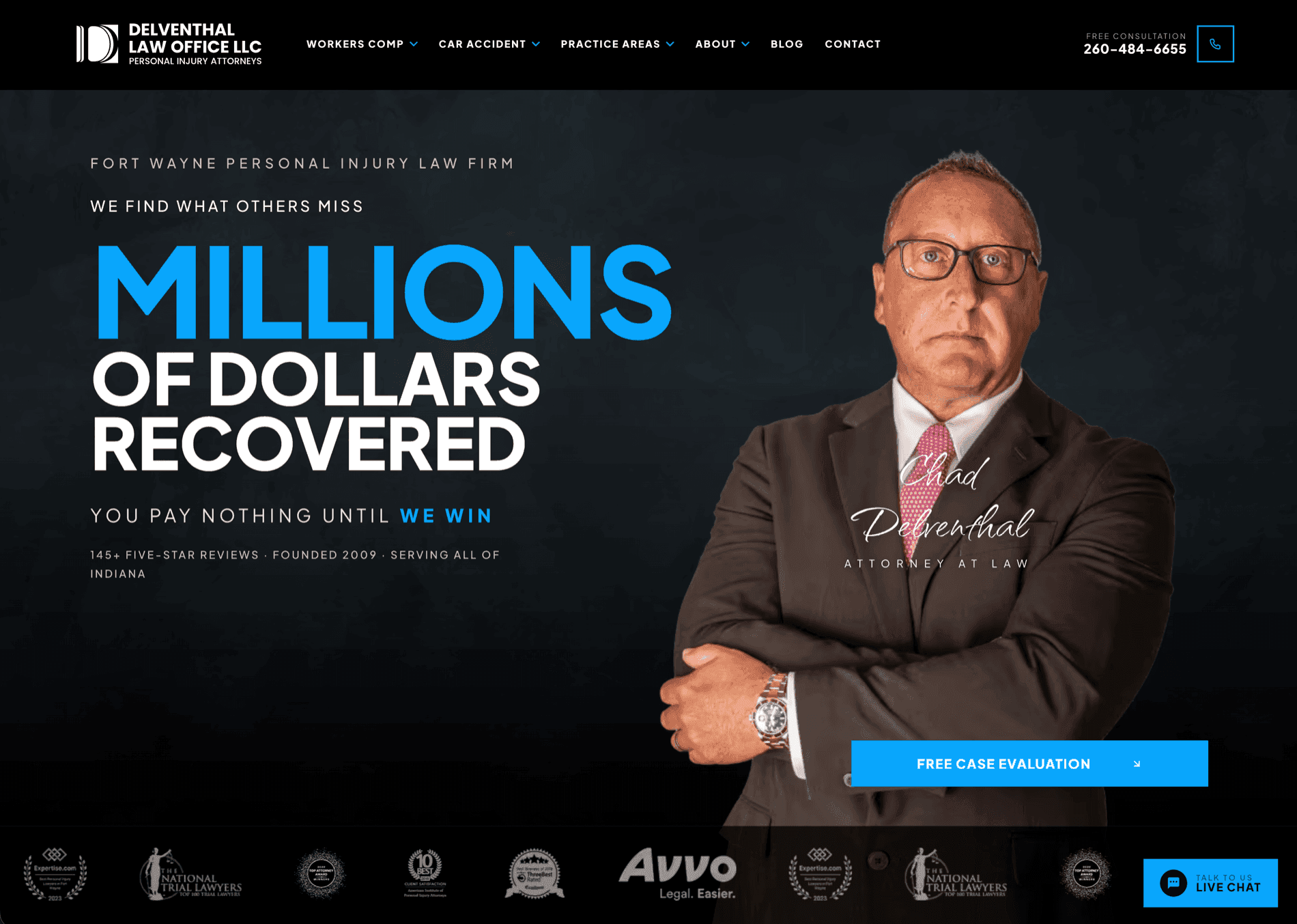 Delventhal Law Office: AI Employee James — Legal Services case study by Cloud Radix