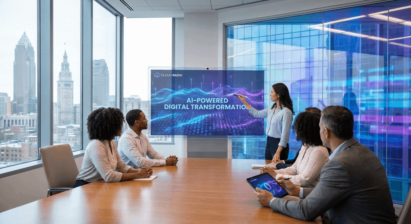 AI Employee for Cleveland healthcare practices — Cloud Radix HIPAA-compliant scheduling near Cleveland Clinic with Ohio Medicaid managed care verification