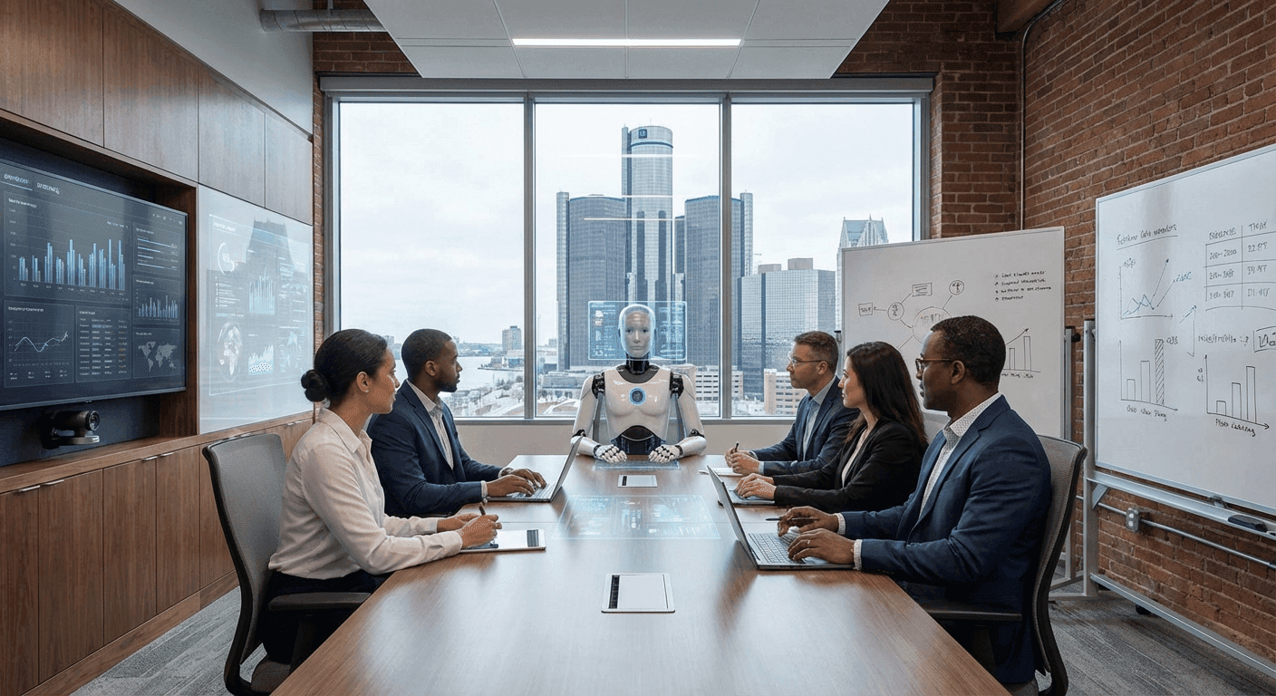 AI Employee for Detroit automotive suppliers — Cloud Radix 24/7 RFQ automation, order tracking, and supplier coordination for the Big Three supply chain