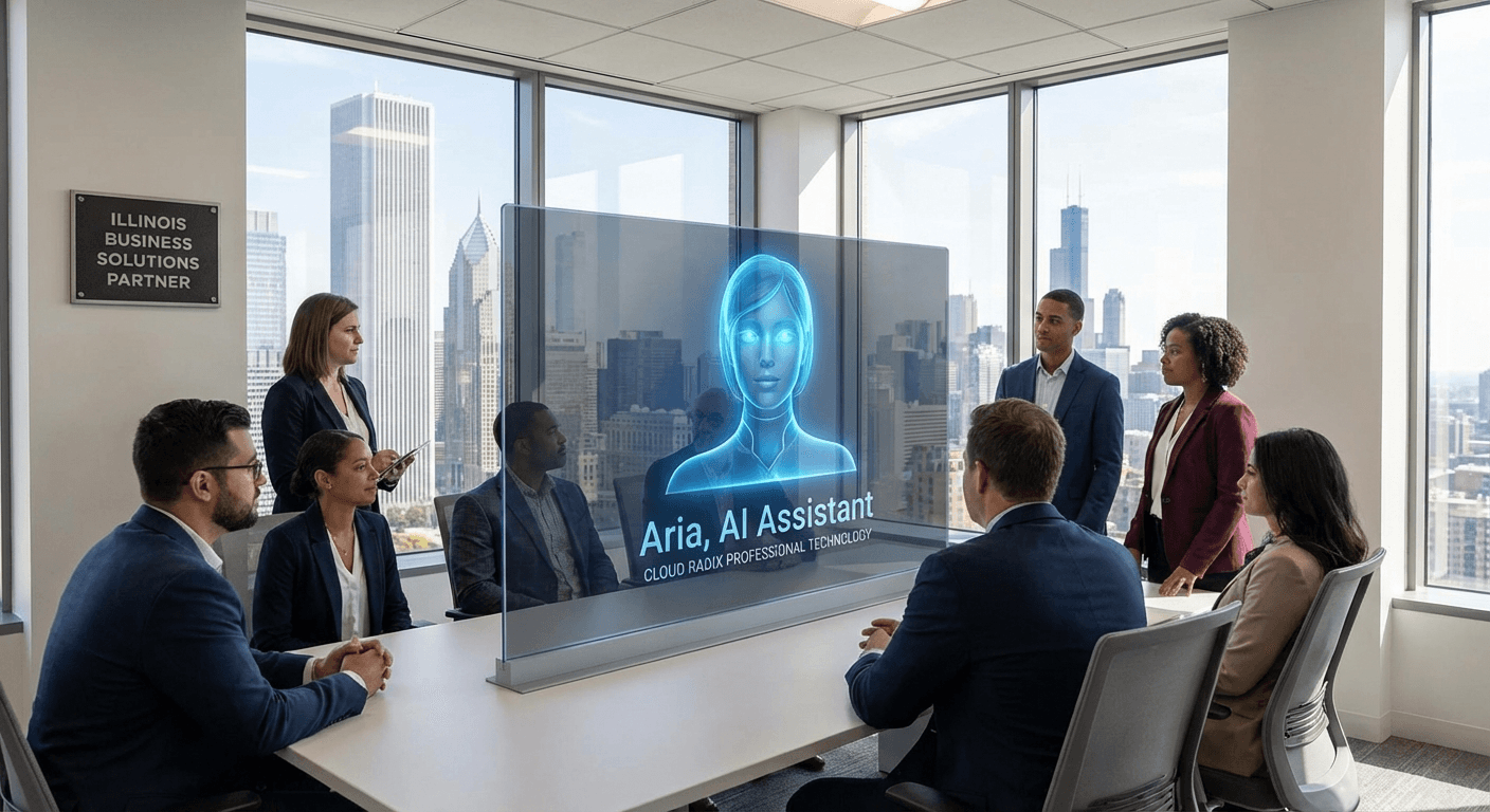 AI Employees for Illinois businesses — Cloud Radix deploys 24/7 dedicated AI workers across Chicago and statewide for healthcare, legal, hospitality, and professional services