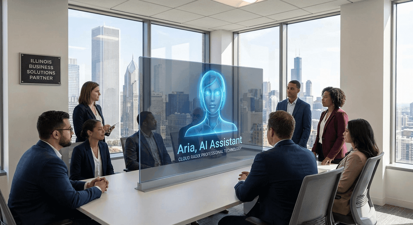 AI Employees for Illinois businesses — Cloud Radix deploys 24/7 dedicated AI workers across Chicago and statewide for healthcare, legal, hospitality, and professional services