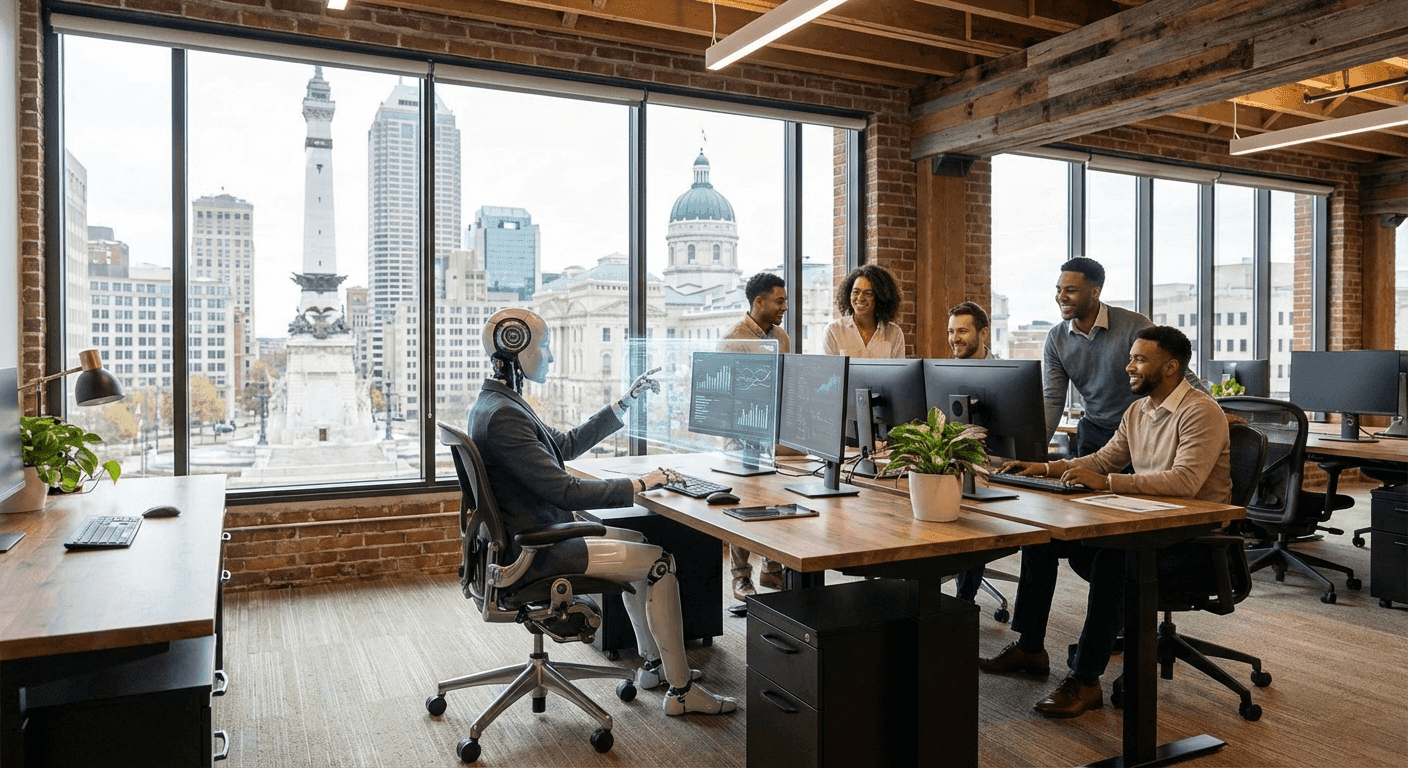 Cloud Radix AI Employee deployment options including on-site installation and dedicated managed hardware from Auburn, Indiana