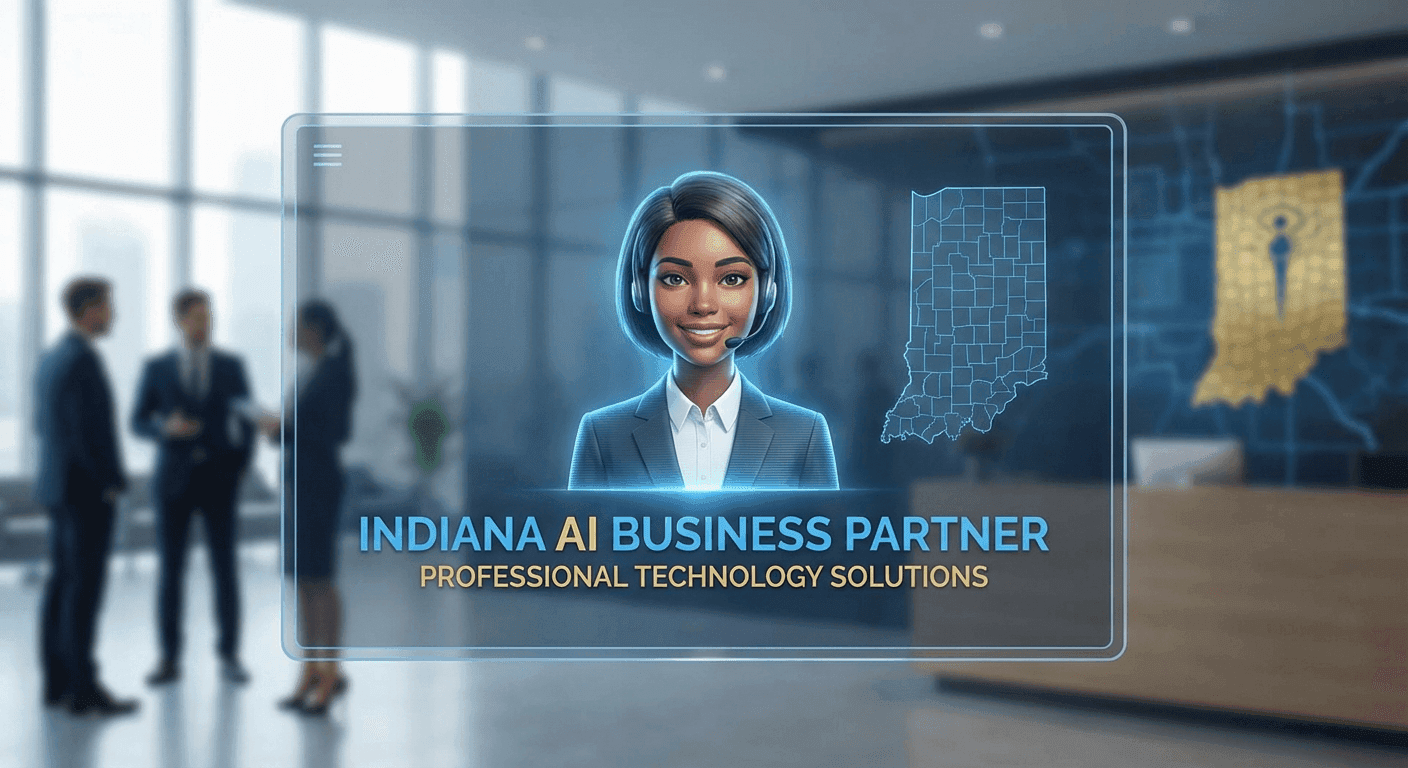 Terre Haute AI Employee installation — a 24/7 AI worker running on on-premises hardware at the crossroads of I-70 and US-41 in west-central Indiana