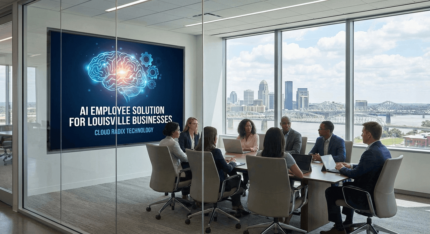 AI Employees for Louisville businesses — Cloud Radix deploys 24/7 dedicated AI workers custom-trained for Derby City healthcare, logistics, legal, and bourbon industry