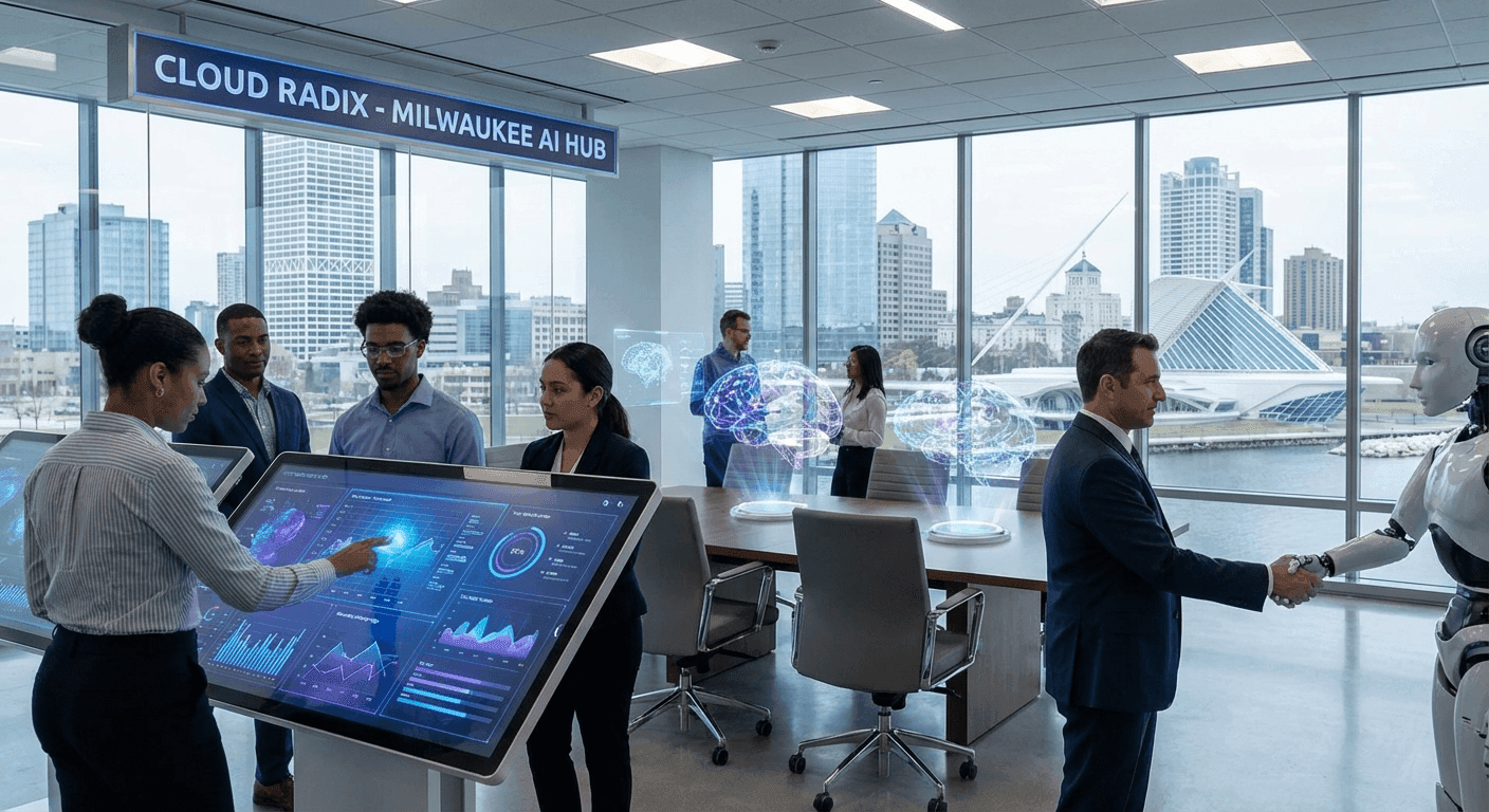 AI Employee for Milwaukee healthcare practices — Cloud Radix HIPAA-compliant scheduling and BadgerCare Plus verification for Froedtert and Aurora network providers