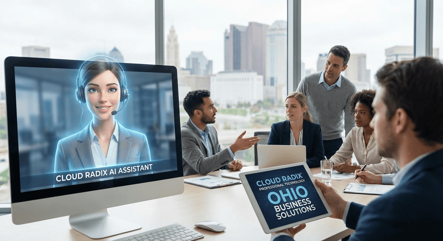 AI Employees for Ohio businesses — Cloud Radix deploys 24/7 dedicated AI workers across Columbus, Cleveland, Cincinnati, and Toledo for healthcare and manufacturing